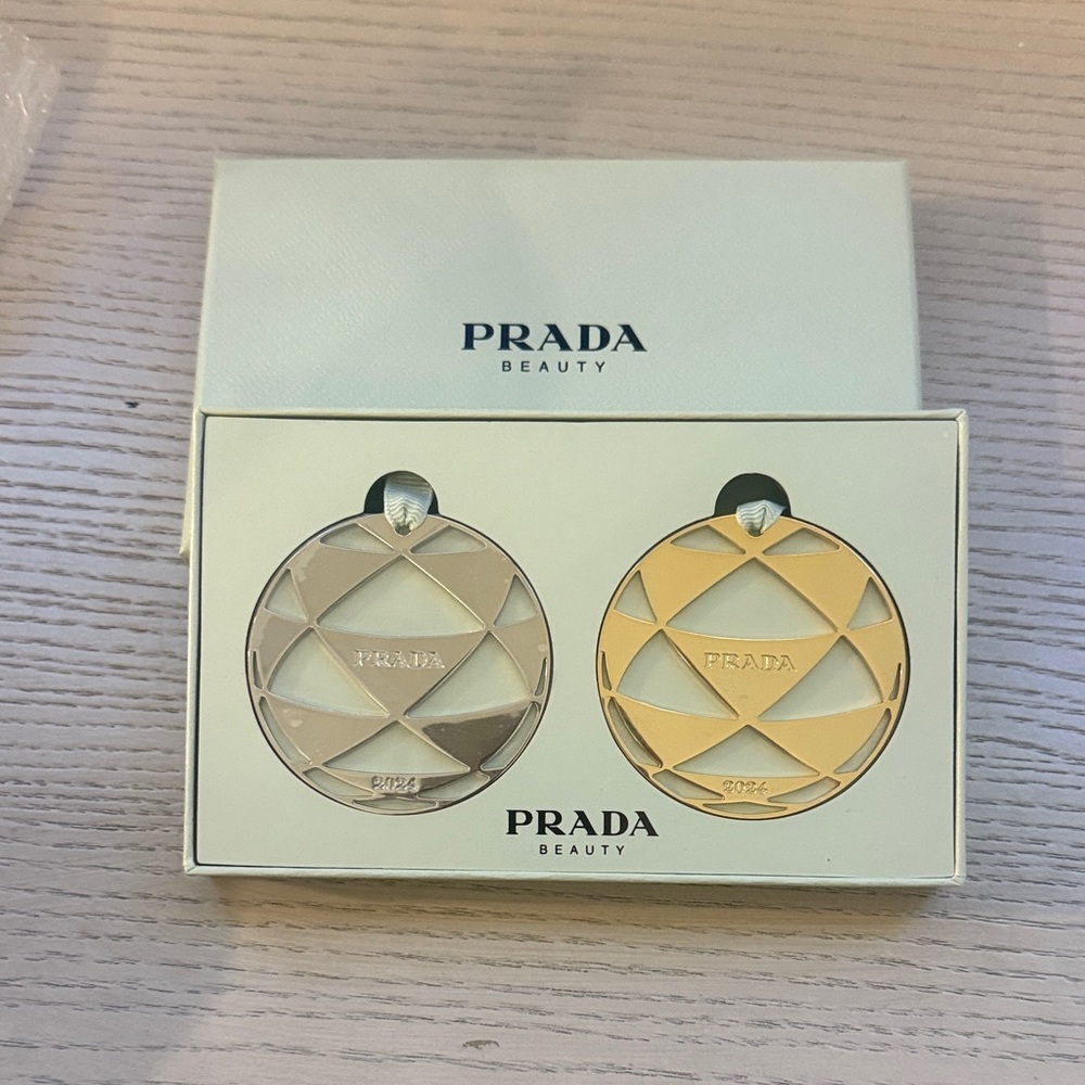 Prada Beauty Silver and Gold Fragrance Duo
